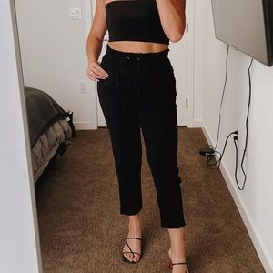 Top Shop Black Trouser Pants